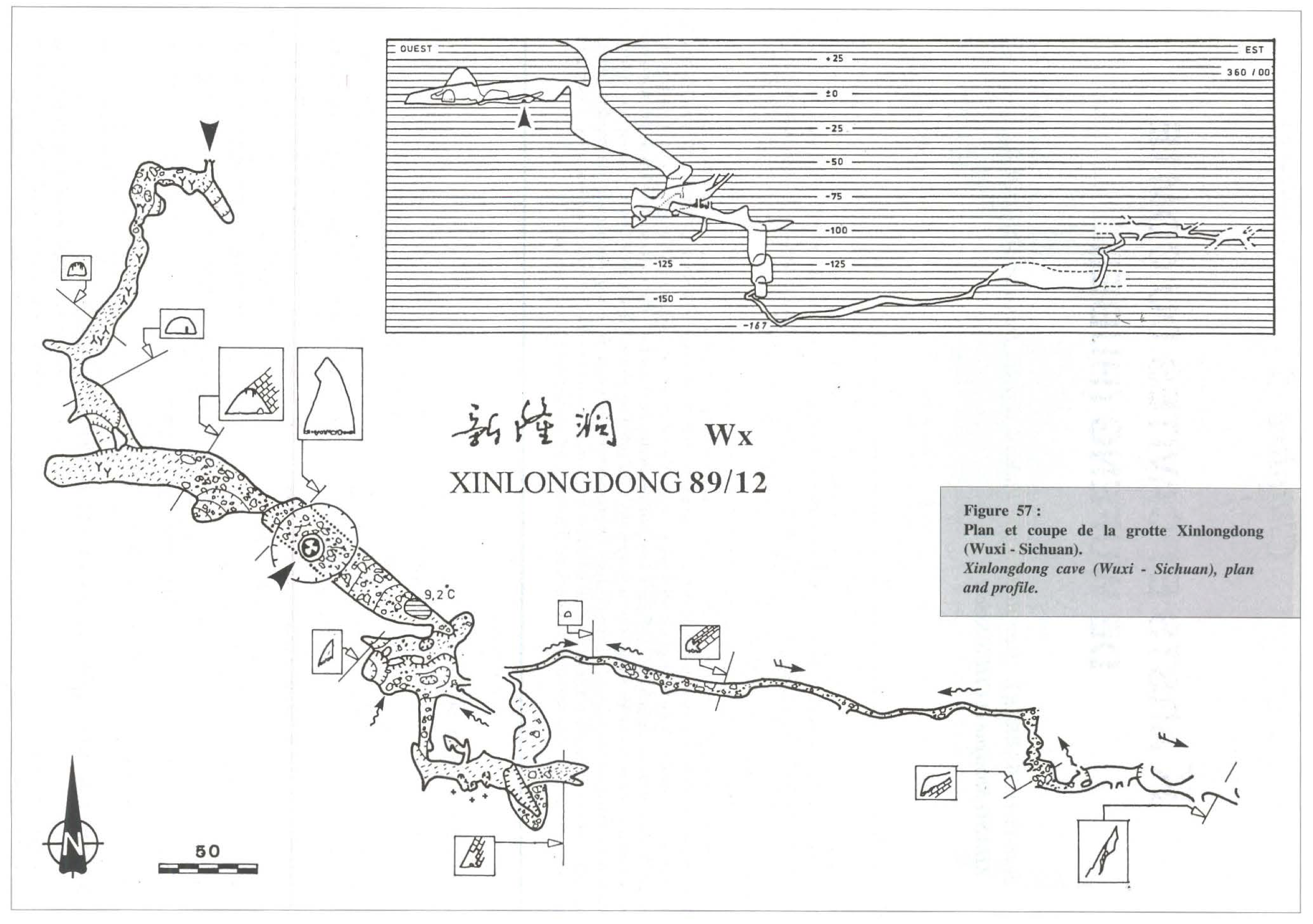 topographie Xinlongdong 新龙洞