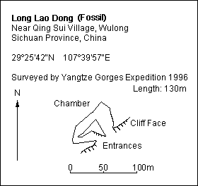 topographie Longlaodong Fossil 