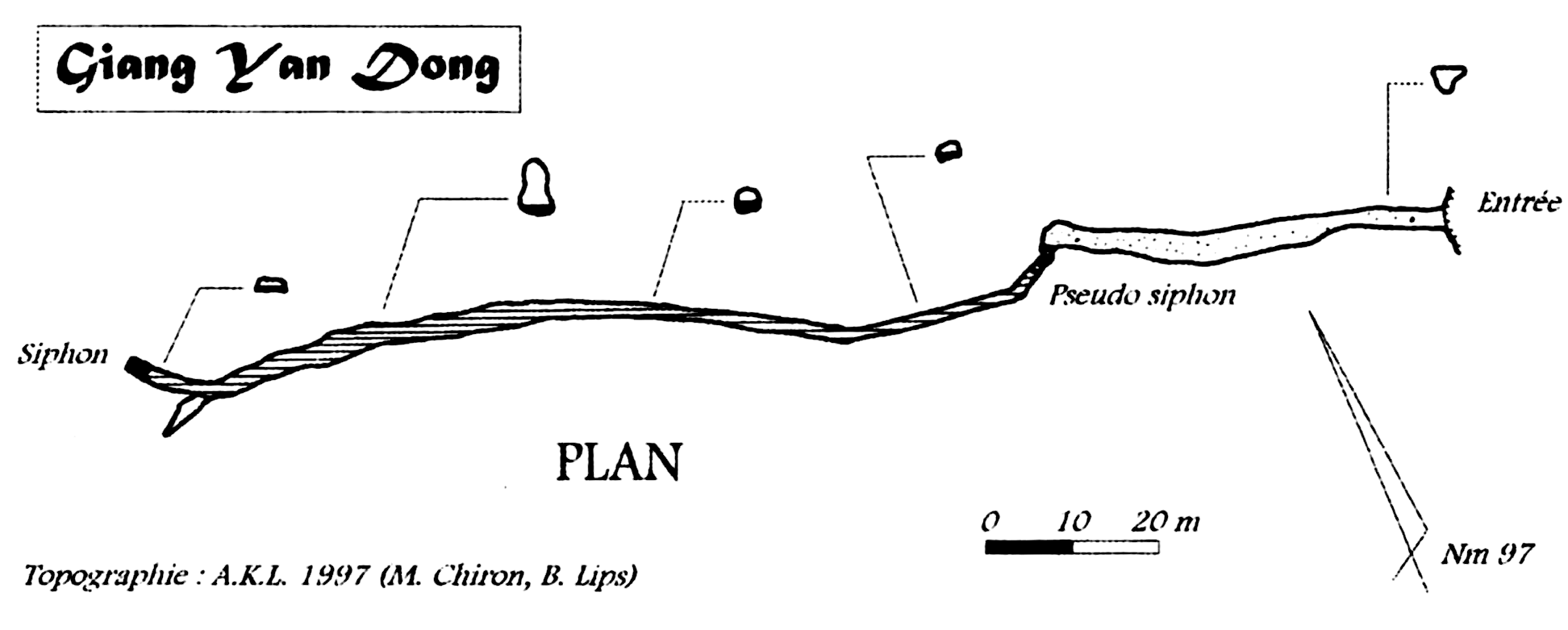 topographie Giangyandong 洞