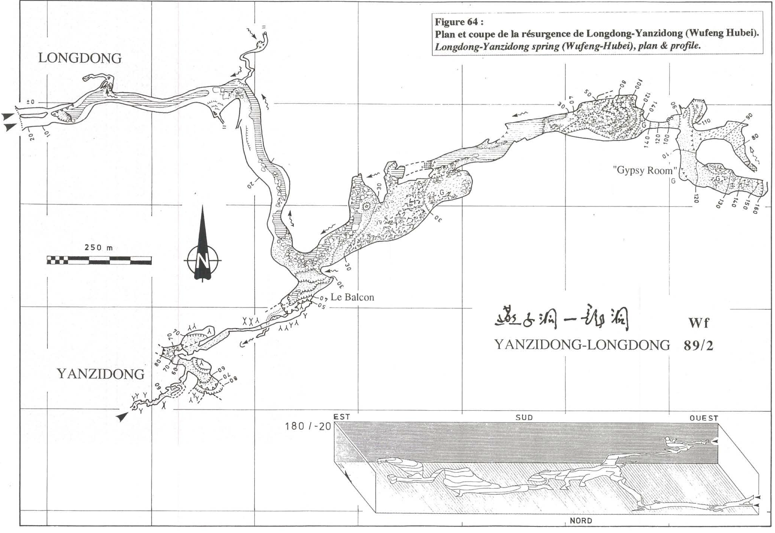 topographie Longdong 龙洞