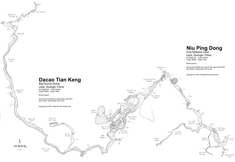 topographie Niupingdong 洞