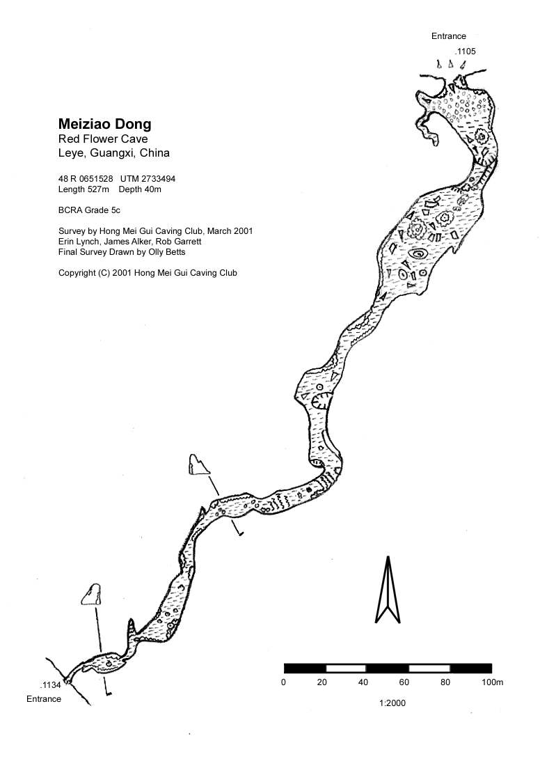 topographie Meiziaodong 