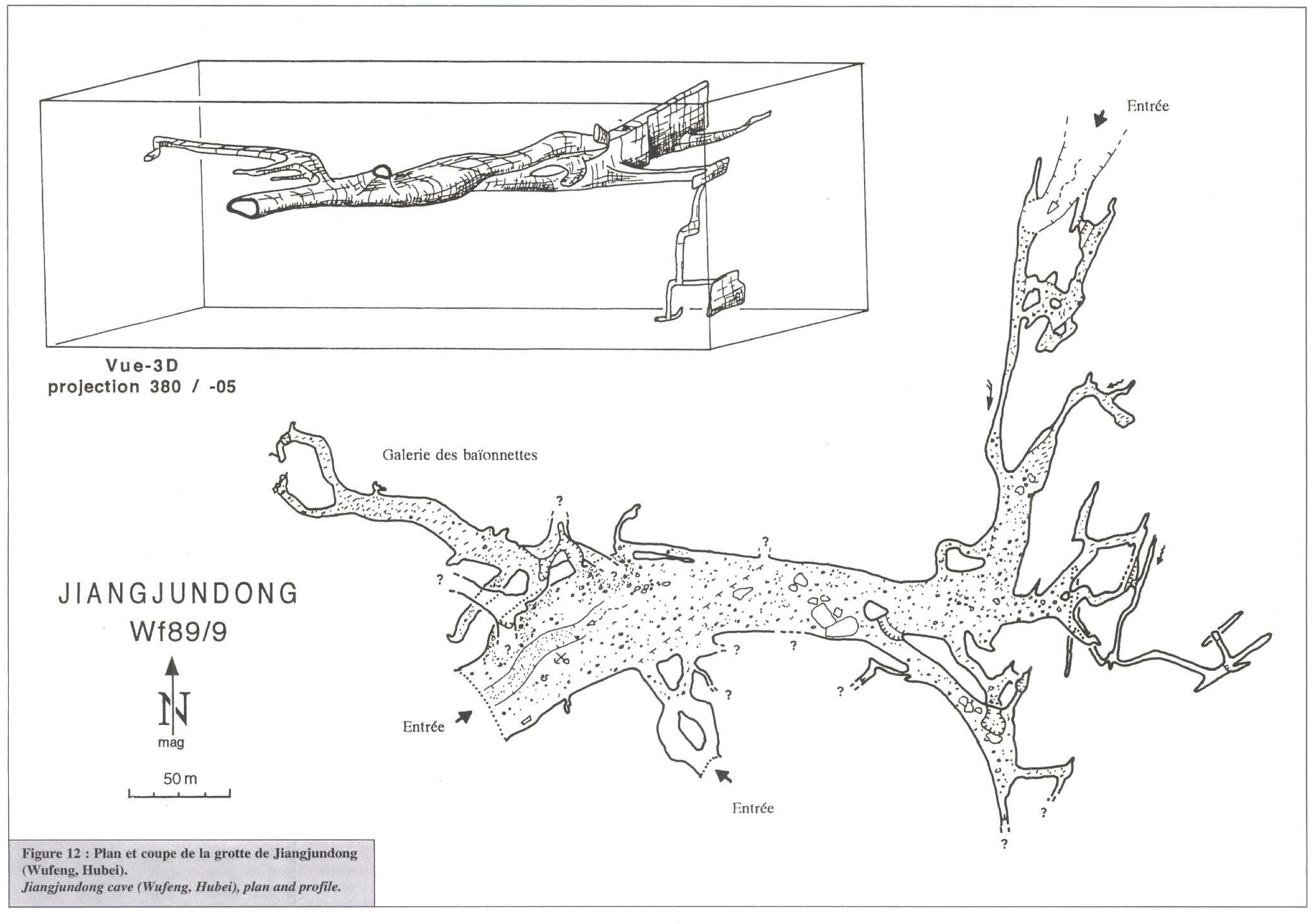 topographie Jiangjundong 将军洞