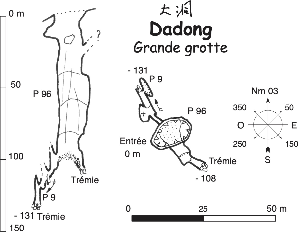 topographie Dadong 大洞