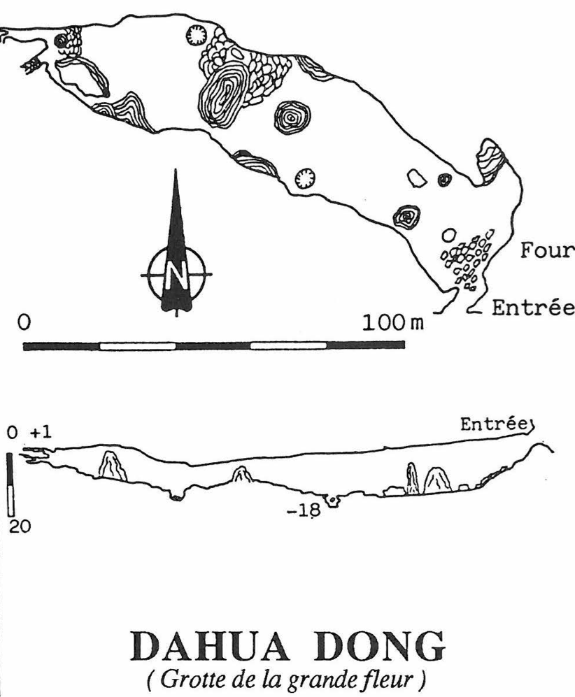 topographie Dahuadong 大花洞