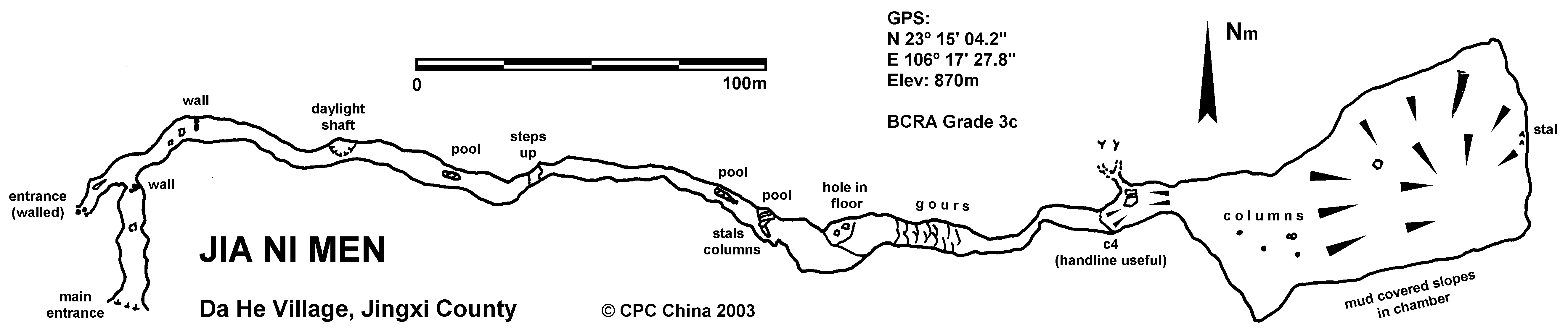 topographie Jia ni men 