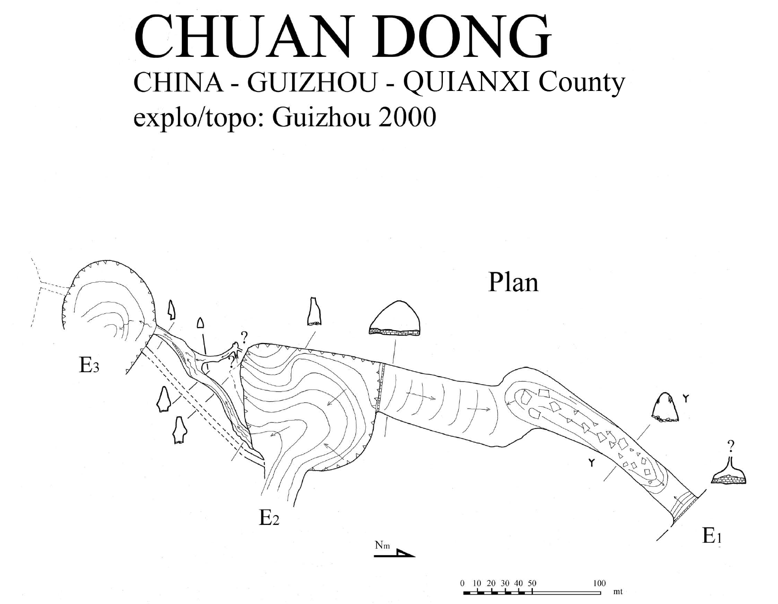 topographie Chuandong 穿洞