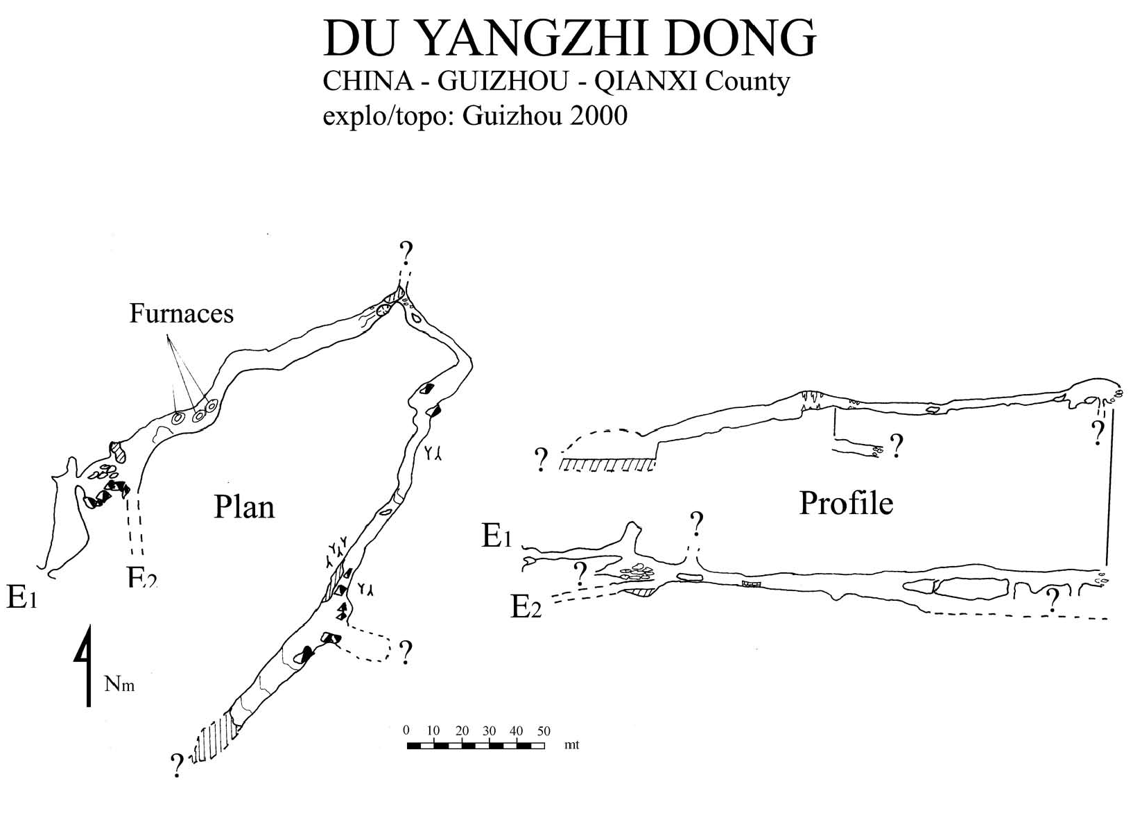 topographie Duyangzhidong 洞