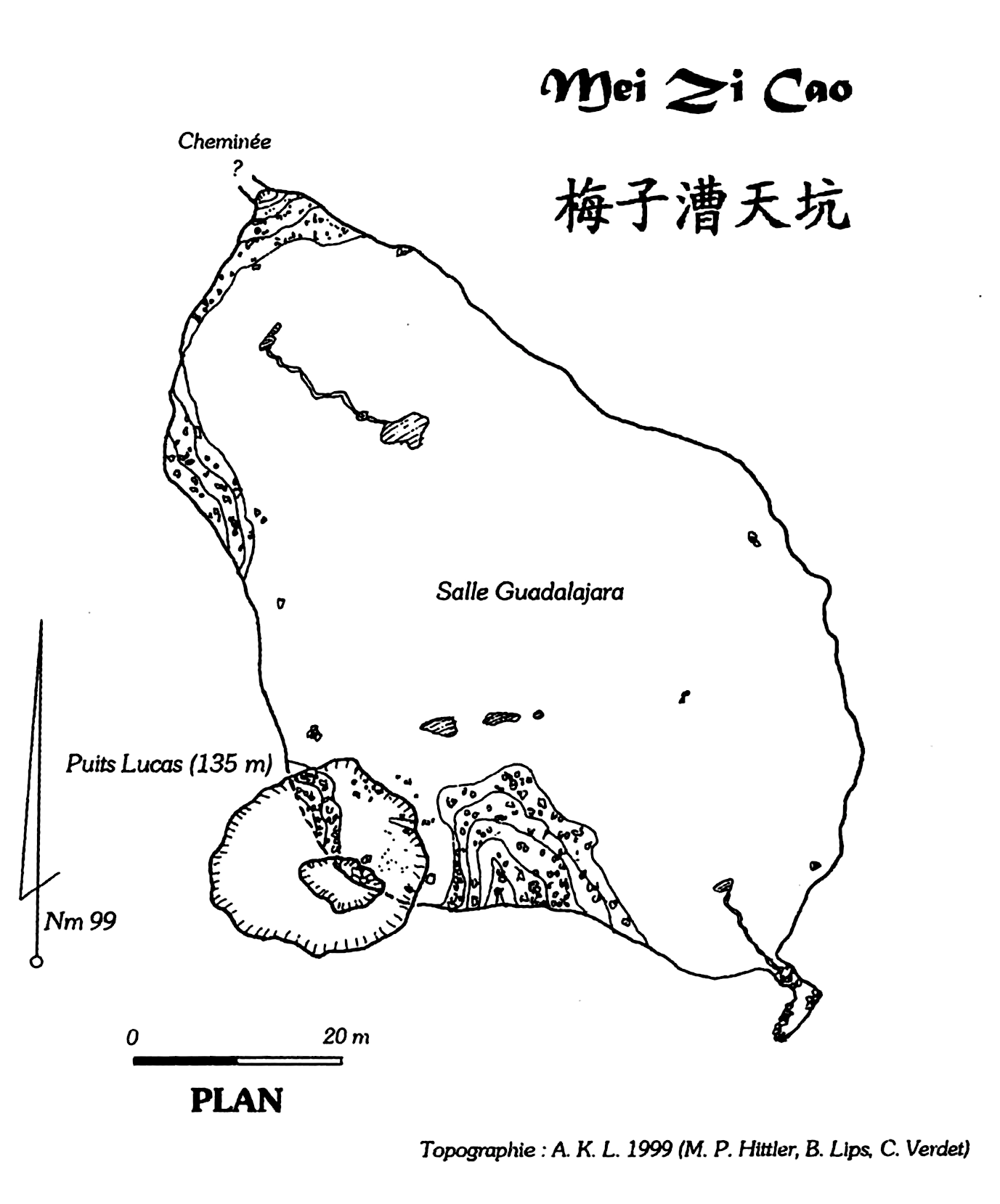 topographie Meizicao 