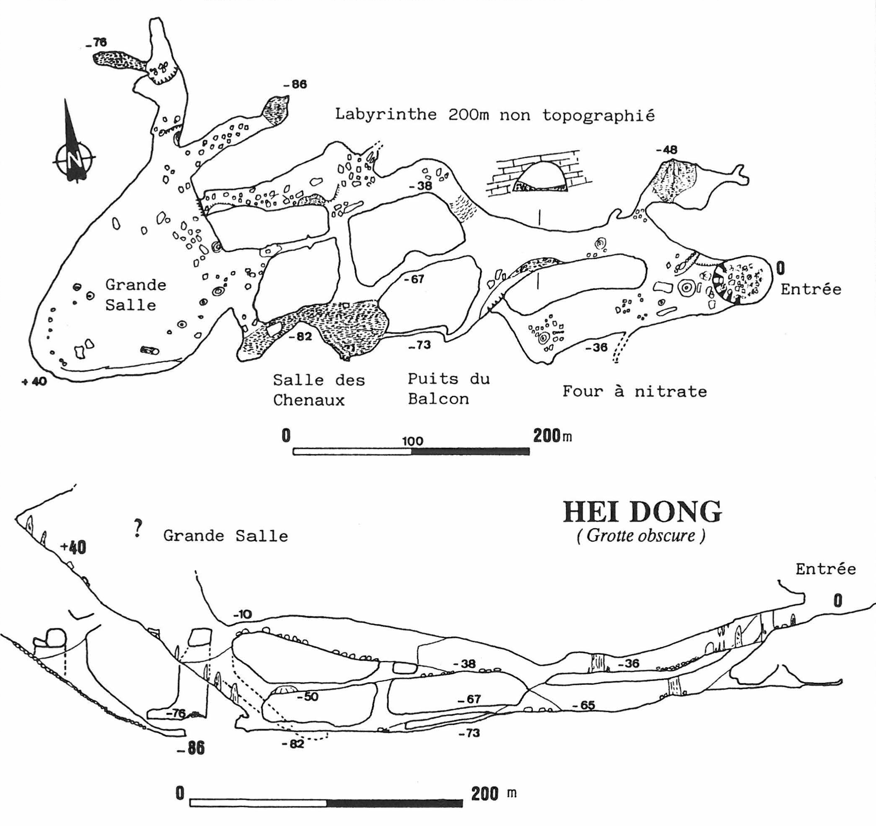 topographie Heidong 黑洞