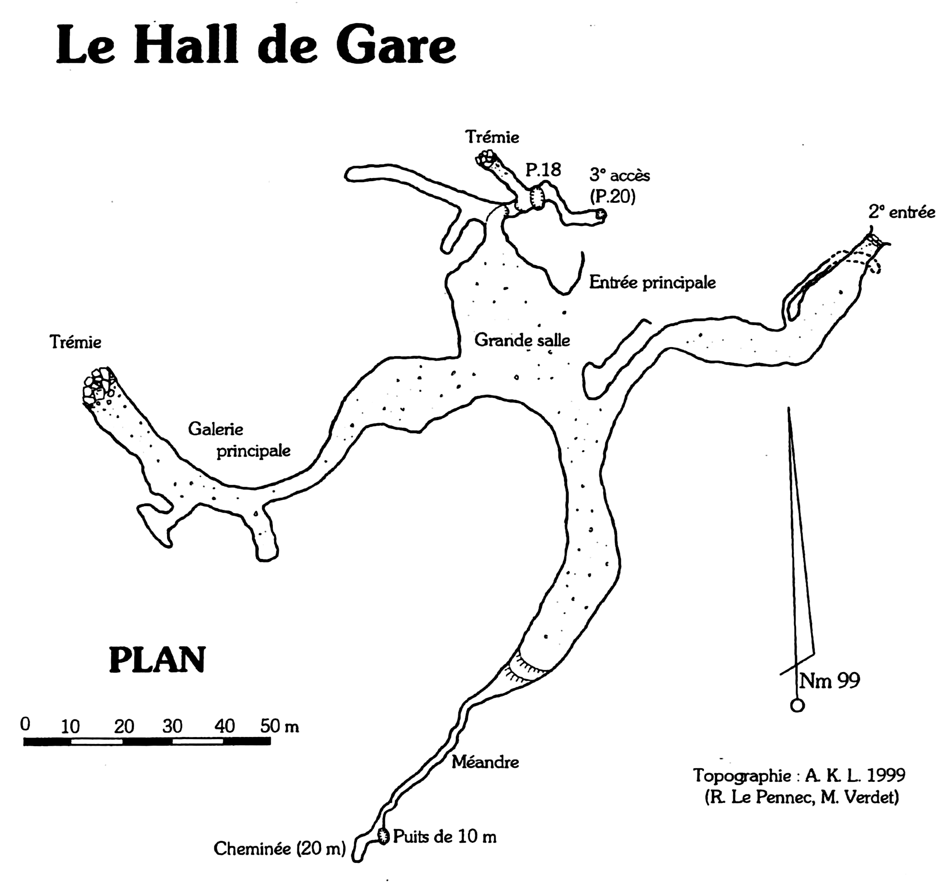 topographie Le hall de gare 